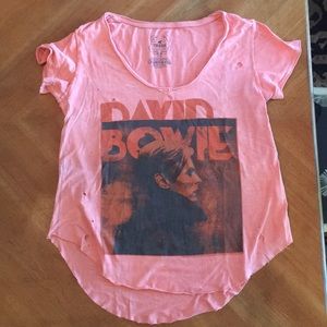 Trunk Ltd distressed David Bowie band tee